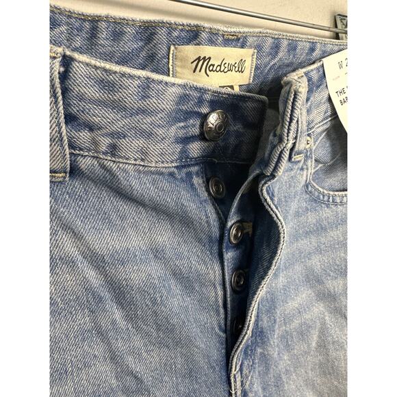 Madewell Women’s NWT The Darted Barrel-Leg Jean Size 25 - Picture 6 of 8